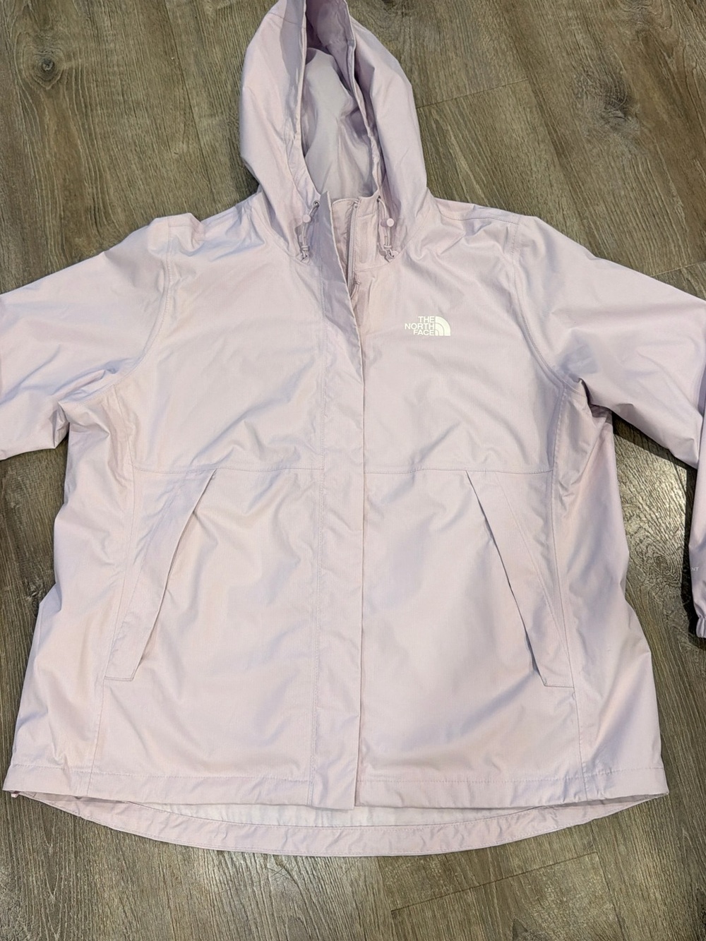 The North Face Lavender Hooded Rain Jacket Women’s 2X - Picture 6 of 9